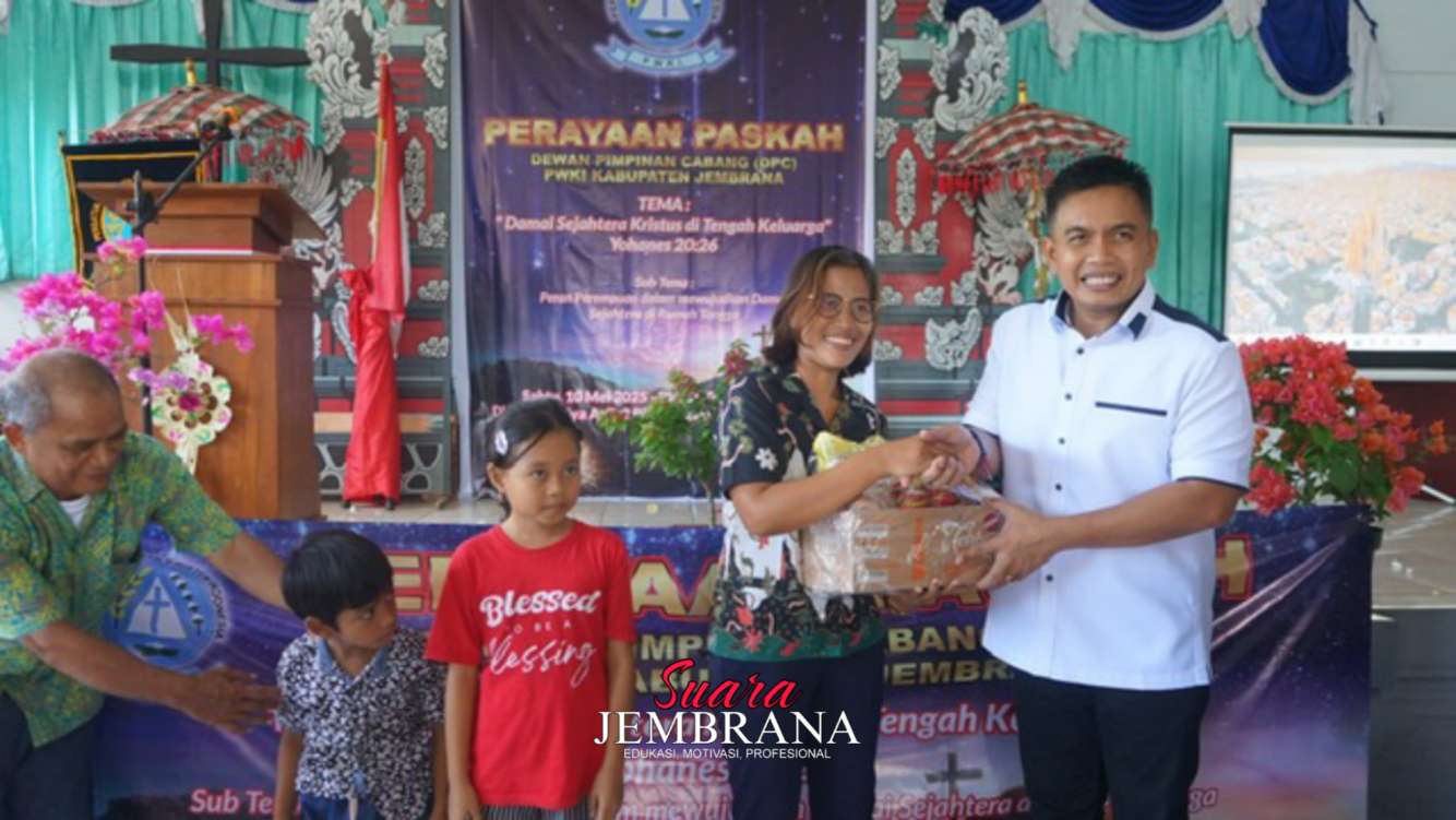 Wabup Ipat Hadiri Perayaan Paskah PWKI Kabupaten Jembrana