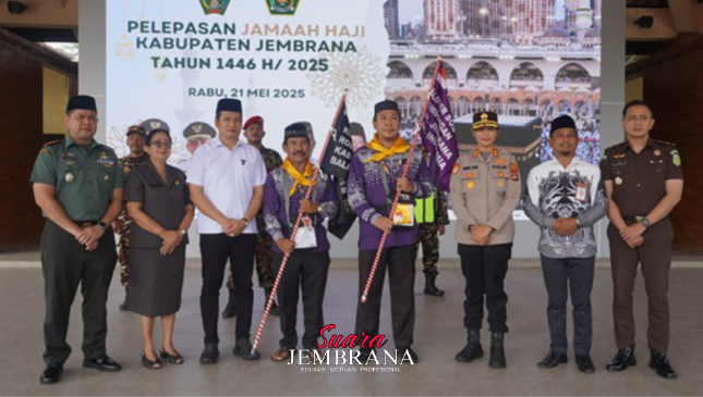 Puluhan Jemaah Haji Jembrana Diberangkatkan Menuju Mekkah