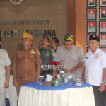Virtual Tingkat Pusat Komsos KBT di Markas Kodim 1617 Jembrana