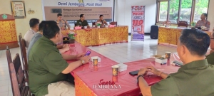 Jumat Curhat, Kapolres Jembrana Tekankan Pentingnya Menjaga Stabilitas Kamtibmas di Wilayah Melaya