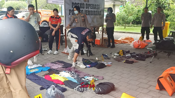 INAFIS Lakukan Pendataan Barang Temuan Milik Penumpang KMP Tunu Pratama Jaya
