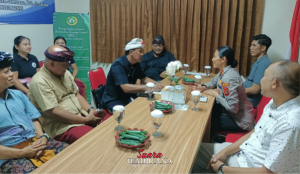 Kapolres Jembrana Sinergi Bersama Unsur Adat Menjaga Stabilitas Keamanan dan Ketertiban