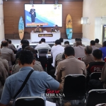 Polres Jembrana Gelar Rapat Anev Survei Yanlik, Tegaskan Komitmen Menuju WBK