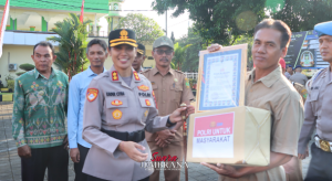 Polres Jembrana Beri Apresiasi Penghargaan Personel dan Seorang Nelayan