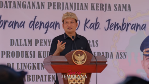 Pemkab Jembrana Dukung KUD Untuk Beli Gabah Petani, Kemudian Hasil Beras di Beli ASN