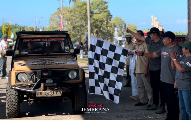 Ratusan Para Off Roader Ramaikan Jejac 4WD Merah Putih Adventure Challenge 2 di Jembrana