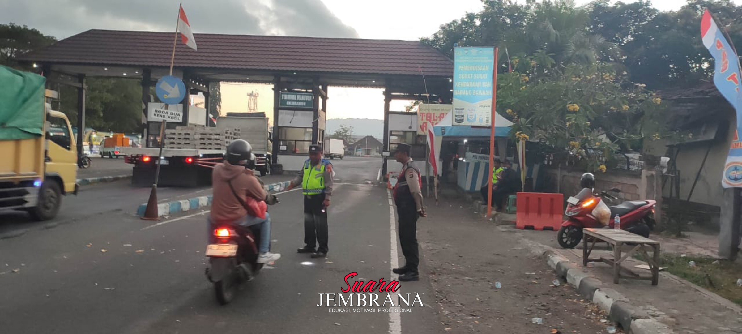Nihil Antrean Pintu Masuk dan Keluar Bali di Pelabuhan Gilimanuk