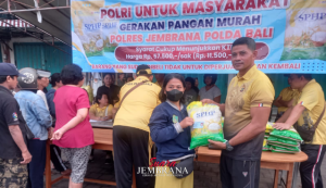 Gerakan Pangan Murah Dengan Harga Terjangkau, 100 Sak Beras Di Pasar Umum Melaya