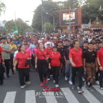 HUT Kota Negara Ke -130, Pemkab Jembrana Gelar Fun Walk dan Germakin