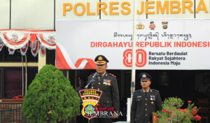 Polres Jembrana Gelar Momentum Peringatan HUT Ke-80 Republik Indonesia