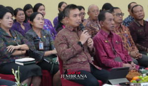 Wabup Ipat Pastikan Jembrana Layak Jadi Kabupaten Sehat Ikuti Verifikasi Penilaian Via Daring