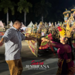 Parade Jegog Hari Kedua Peringatan HUT Kota Negara Ke-130