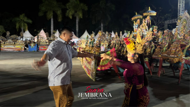 Parade Jegog Hari Kedua Peringatan HUT Kota Negara Ke-130
