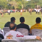 Wakapolres Jembrana Ikuti Olahraga Tri Kreasi Bersama OPD dan Kecamatan se-Kabupaten Jembrana