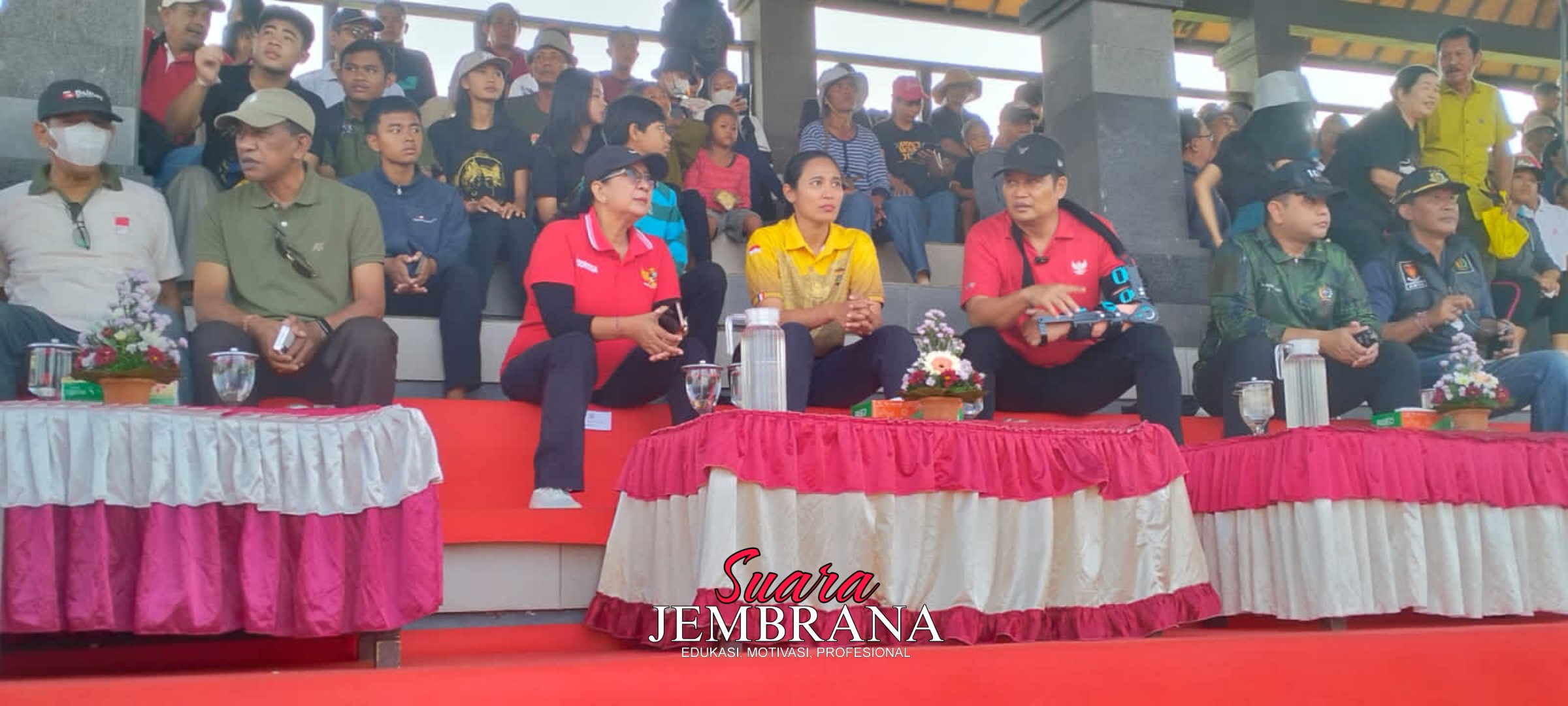Lomba Makepung Bupati Cup Serangkaian HUT RI dan HUT Kota Negara