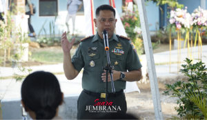 Dandim 1617 Jembrana Letkol Inf M. Adriansyah Tinjau Yayasan Tiga Srikandi Bali