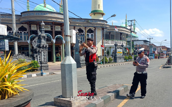 Polsek Gilimanuk Gelar Patroli Barcode Jaga Situasi Kamtibmas Kondusif