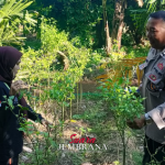 Bhabinkamtibmas Dorong Upaya Program Pekarangan Pangan Bergizi Bagi Masyarakat