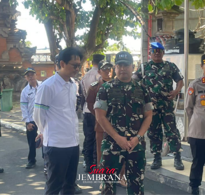Dandim dan Kapolres Jembrana Pastikan Keamanan di Pintu Masuk Bali