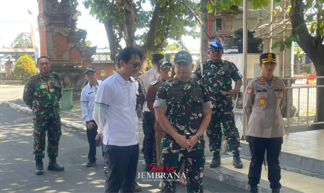 Dandim dan Kapolres Jembrana Pastikan Keamanan di Pintu Masuk Bali