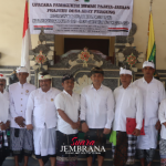 Pengukuhan Bendesa Adat Pergung, Wabup Ipat Tekankan Sinergi Adat dan Dinas
