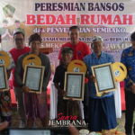 Bupati Resmikan 4 Bedah Rumah Warga Kurang Mampu di Melaya