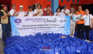 Bersinergi Tangani Banjir Jembrana, ASITA Bali dipuji Wabup Ipat