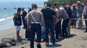 Penemuan Sosok Mayat Seorang Pria di Pantai Penginuman Gilimanuk