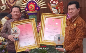 Torehkan Prestasi Gemilang, Kabupaten Jembrana Raih Penghargaan Paritrana Award 2025