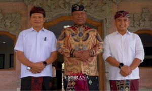 Kunjungan Wabup Lampung Ke Jembrana, Bupati Kembang Paparkan Program Unggulan