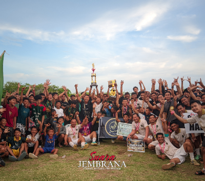 Sukses Luar Biasa, Liga Tarkam Piala Dandim Jembrana CUP Ke IV Desa Pengambengan 