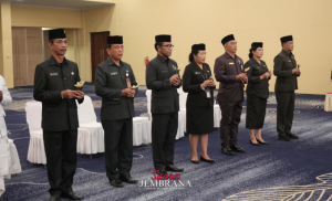 Enam Pejabat Pimpinan Tinggi Pratama Dirotasi, Bupati Kembang : Bangun Konektivitas dan Ciptakan Inovasi