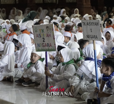 Ratusan Anak TK di Jembrana Ikuti Manasik Haji