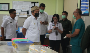 Pastikan Pelayanan Optimal, Bupati Kembang Turun Langsung Sidak RSU Negara