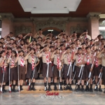 Sebanyak 48 Pramuka Penggalang Jembrana IKuti Jambore Daerah Bali 2025