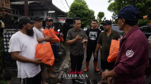 Kembang Tinjau Langsung Dua Titik Lokasi Terdampak Bencana Angin Puting Beliung