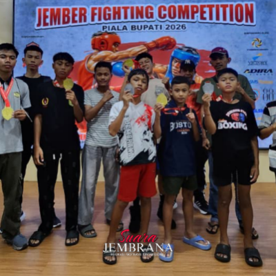 Jembrana Boxing Camp, Harumkan Nama Jembrana Di Ajang Jember Fighting Competition