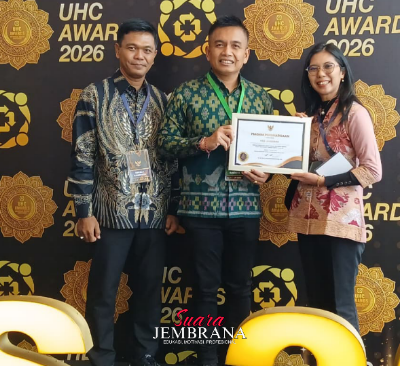 Cakupan Jaminan Kesehatan Capai 98,68%, Jembrana Sabet Penghargaan UHC 2026