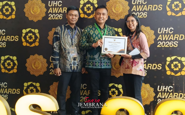 Cakupan Jaminan Kesehatan Capai 98,68%, Jembrana Sabet Penghargaan UHC 2026