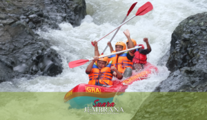 Pacu Adrenalin, Bupati Kembang Jajal “Gelar River Adventure”
