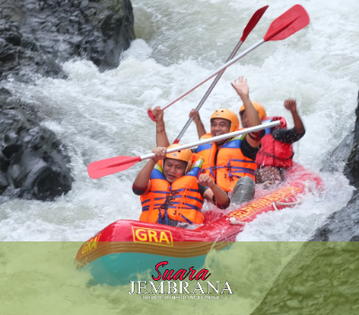 Pacu Adrenalin, Bupati Kembang Jajal “Gelar River Adventure”