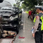 Tiga Kendaraan Terlibat Laka Lantas Beruntun di Jalan Lurus Denpasar – Gilimanuk