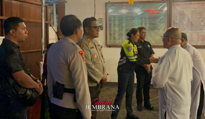 Kapolres Jembrana : Polri Jamin Keamanan Imlek 2577, Ibadah Umat Berjalan Lancar dan Hikmat