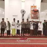 Safari Ramadhan di Masjid Jami’ Nurul Hidayah, Polisi Ajak Warga Jaga Toleransi Jelang Nyepi