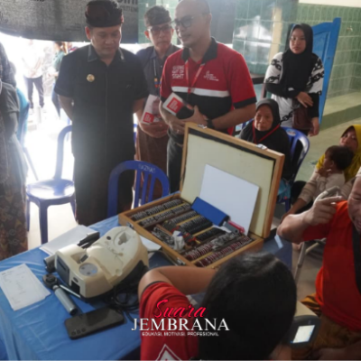 Ratusan Warga Jembrana Ikuti Pemeriksaan Mata dan Operasi Katarak Gratis