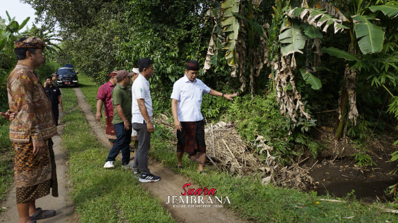 Bupati Kembang Tinjau Jalan Pekutatan: Infrastruktur Harus Tahan Lama, Drainase Jadi Kunci