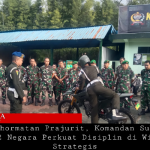 Jaga Kehormatan Prajurit, Komandan Subdenpom IX/3-2 Negara Perkuat Disiplin di Wilayah Strategis