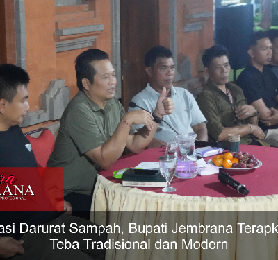 Atasi Darurat Sampah, Bupati Jembrana Terapkan Teba Tradisional dan Modern
