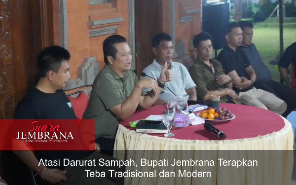 Atasi Darurat Sampah, Bupati Jembrana Terapkan Teba Tradisional dan Modern