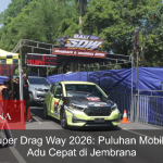 Bali Super Drag Way 2026: Puluhan Mobil Balap Adu Cepat di Jembrana